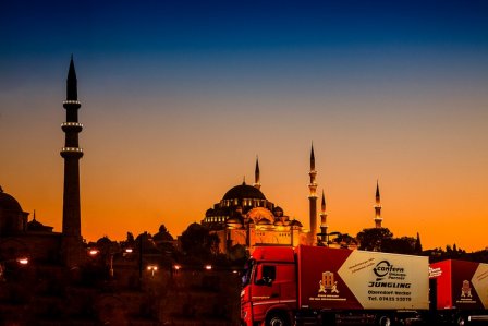 Jüngling LKW in Istanbul