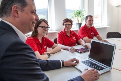 Der Umzug wird organisiert