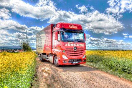 Jüngling LKW in Belgien