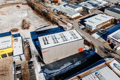 Bild von oben aufs Juengling Lager